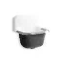 Kohler 6718-0 Bannon 22-1/4" x 18-1/4" Wall Mount Service Sink White