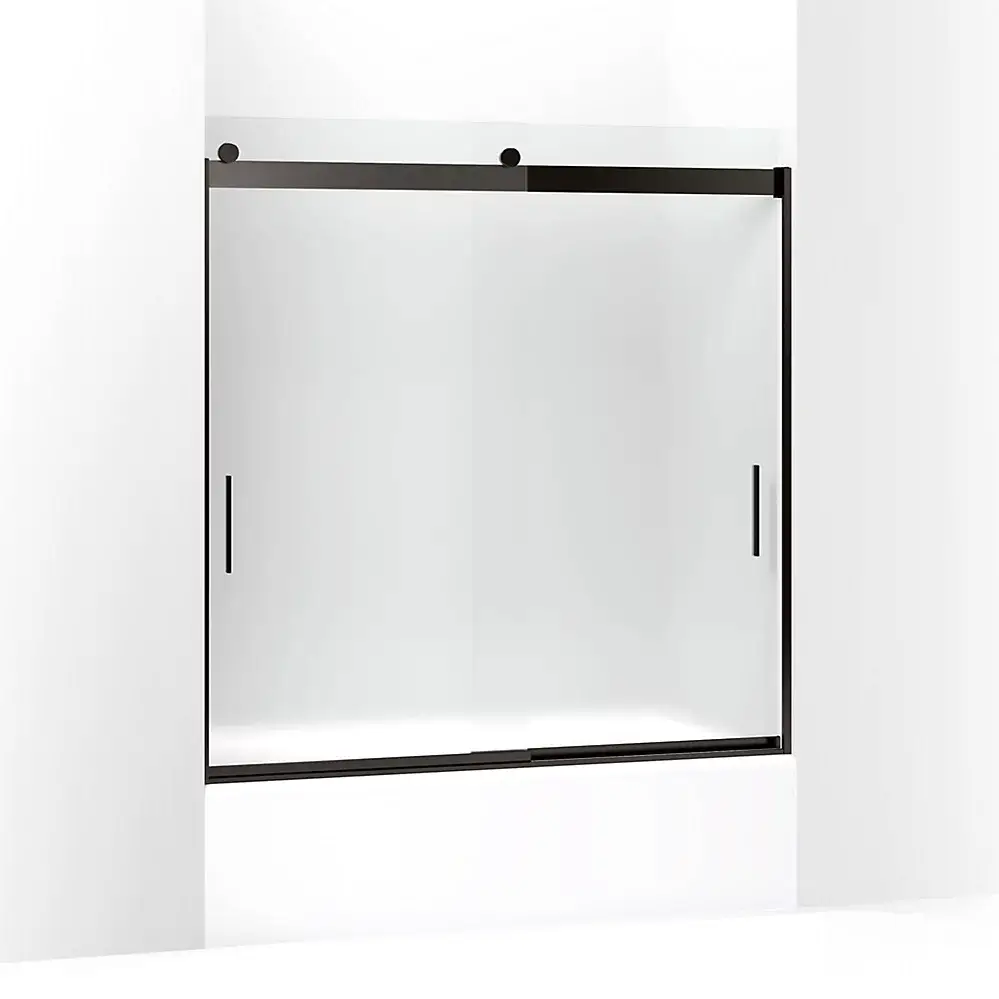 Kohler 706000-D3-ABZ Levity 62" Sliding Bath Door Anodized Dark Bronze