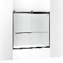 Kohler 706006-D3-ABZ Levity 59" Sliding Bath Door Anodized Dark Bronze