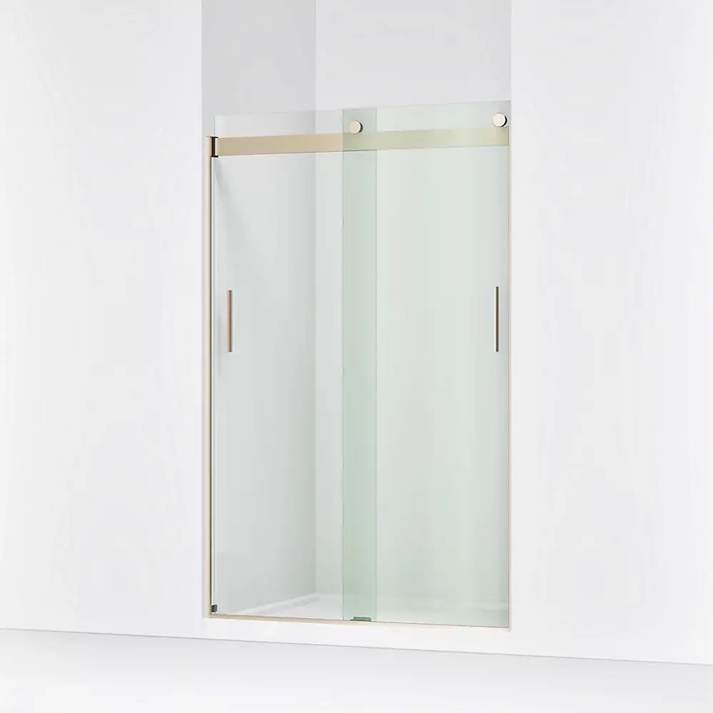 Kohler 706008-L-ABV Levity 74" Sliding Shower Door Anodized Brushed Bronze