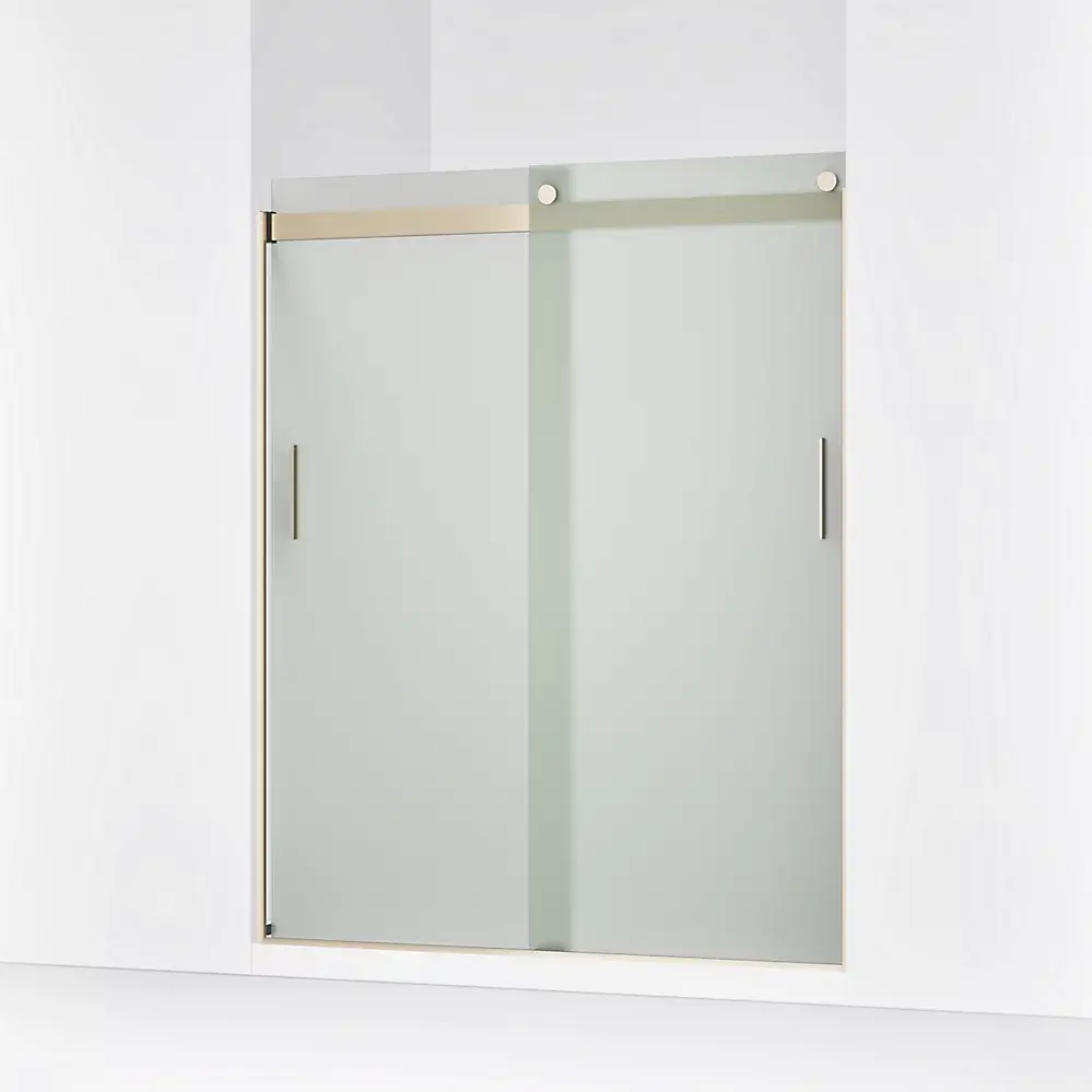 Kohler 706009-D3-ABV Levity 74" Sliding Shower Door Anodized Brushed Bronze
