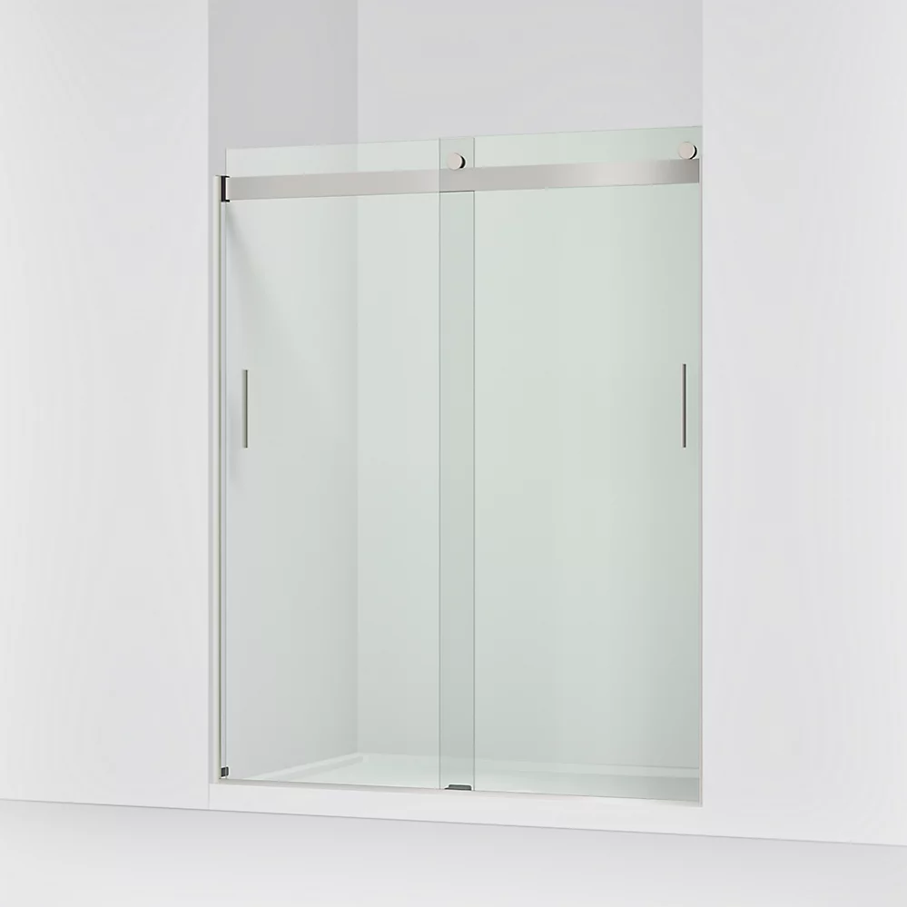 Kohler 706009-L-MX Levity 1/4 74 X 59-5/8 Sliding Shower Door Matte Nickel