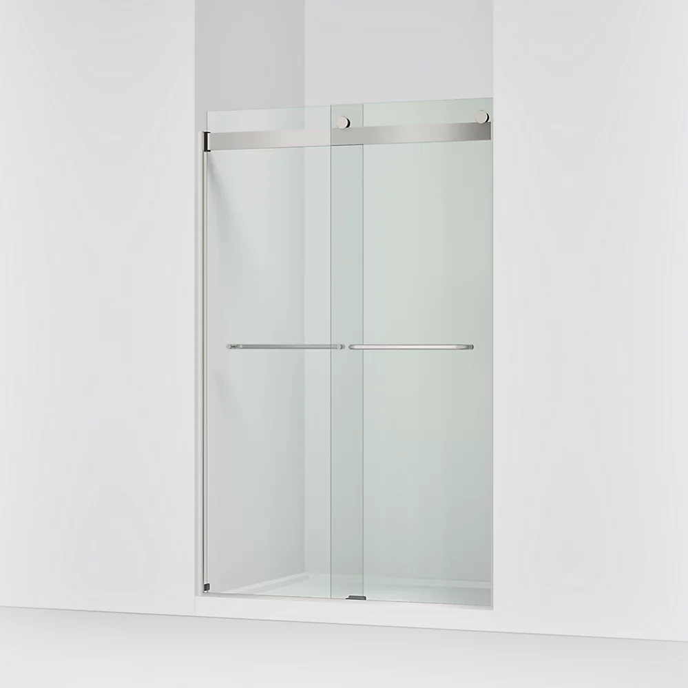 Kohler 706014-L-MX Levity 1/4 74 X 47-5/8 Sliding Shower Door Matte Nickel