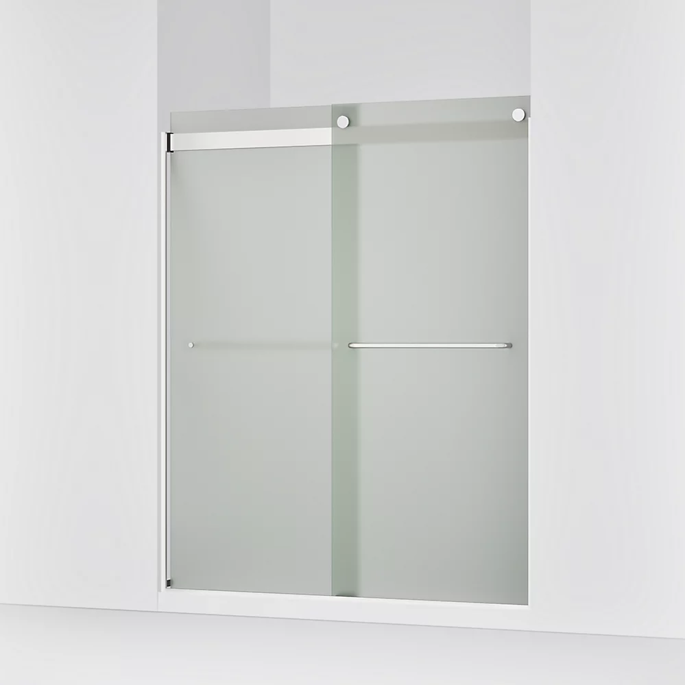 Kohler 706015-D3-SH Levity 1/4 74 X 59-5/8 Sliding Shower Door Bright Silver