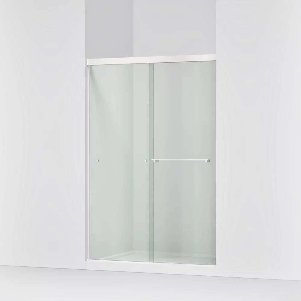 Kohler 707100-L-SHP Revel 1/4 70 X 47-5/8 Sliding Shower Door Bright Polished Silver