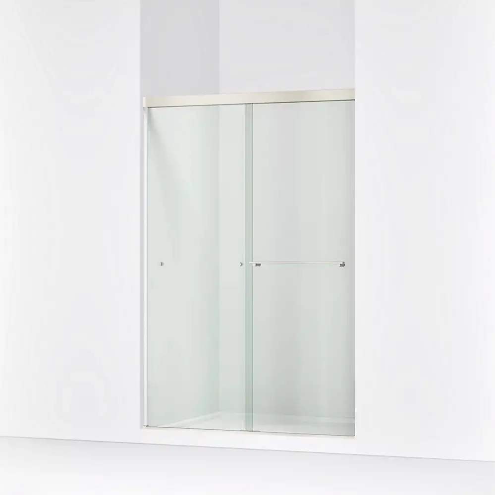 Kohler 707101-L-BNK Revel 70" Sliding Glass Shower Door Anodized Brushed Nickel