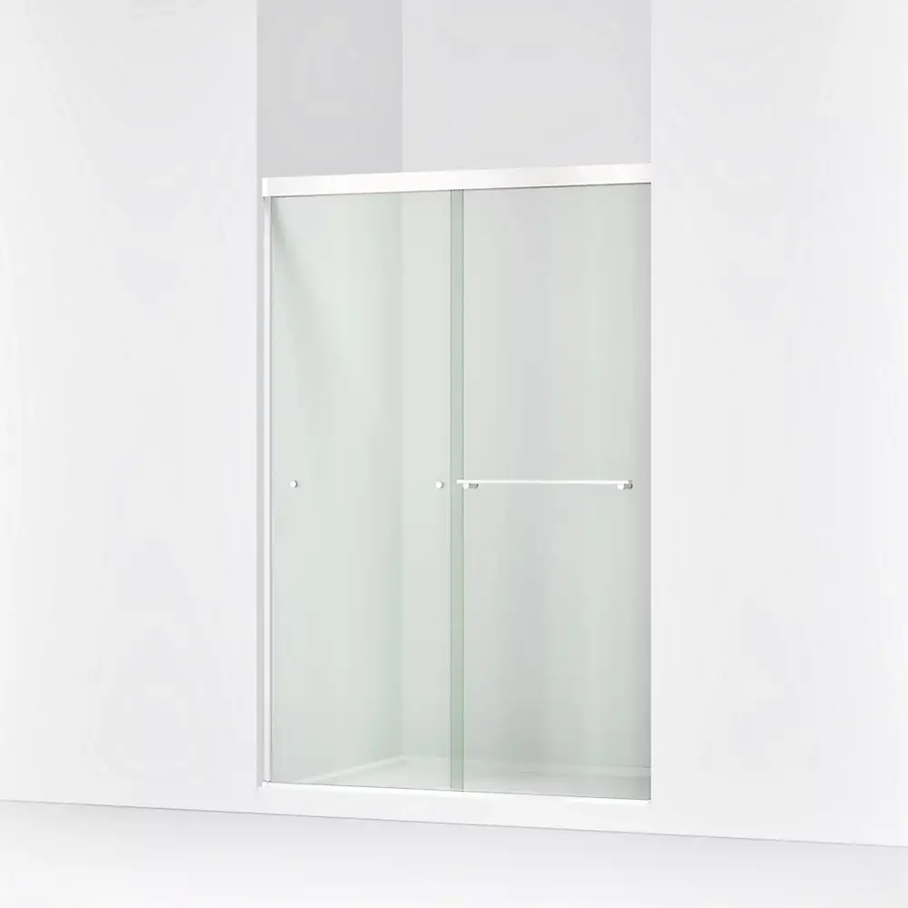Kohler 707101-L-SHP Revel 70" Sliding Glass Shower Door Bright Polished Silver