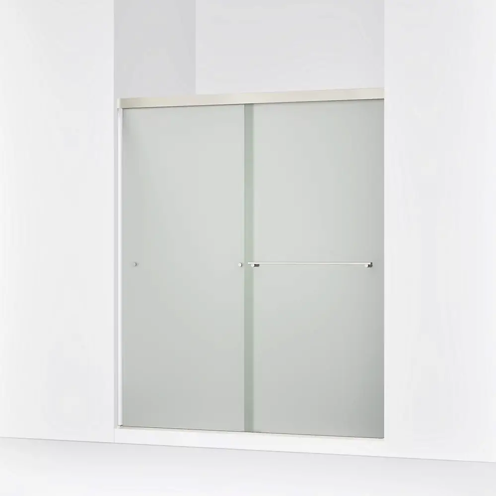 Kohler 707200-D3-BNK Revel 70" Sliding Glass Shower Door Anodized Brushed Nickel