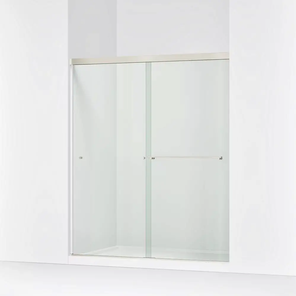 Kohler 707201-L-BNK Revel 70" Sliding Glass Shower Door Anodized Brushed Nickel