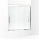 Kohler 707602-8L-BNK Pleat 63-9/16" H Sliding Glass Shower Door Anodized Brushed Nickel