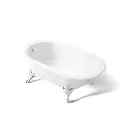 Kohler 710-W-0 Iron Works Historic 66" x 36" Freestanding Bath White