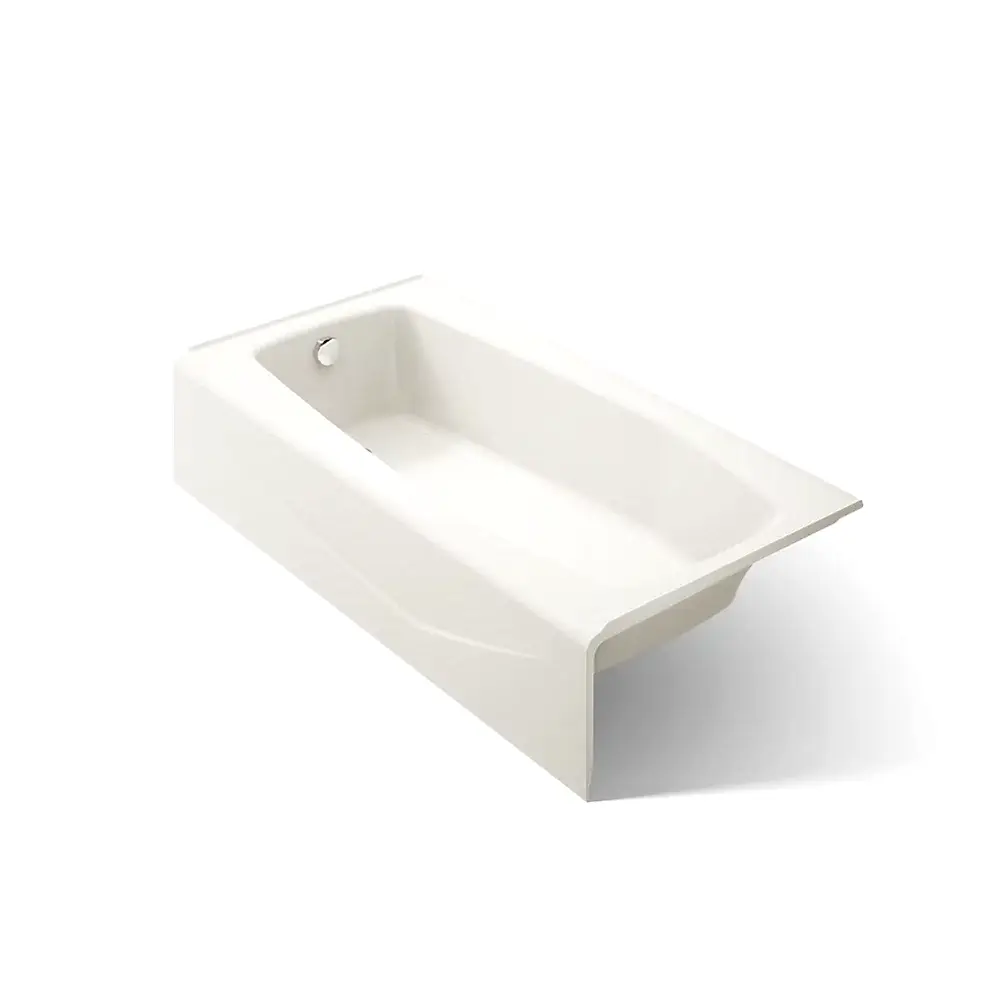 Kohler 715-96 Villager 60" x 30-1/4" Alcove Bath Left Drain Biscuit