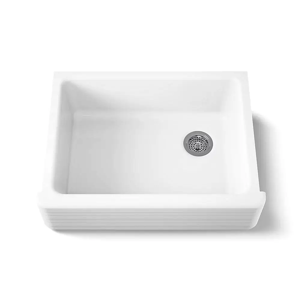 Kohler 7251-0 Whitehaven Hayridge 29-11/16" Undermount Farmhouse Kitchen Sink White
