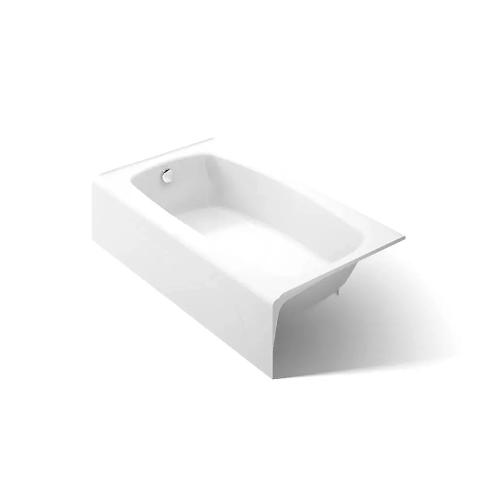 Kohler 745-0 Seaforth 54" x 30-1/4" Alcove Bath Left Drain White