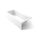Kohler 847-0 Bellwether 66" x 32" Alcove Bath Left Drain White