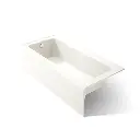 Kohler 847-96 Bellwether 66" x 32" Alcove Bath Left Drain Biscuit