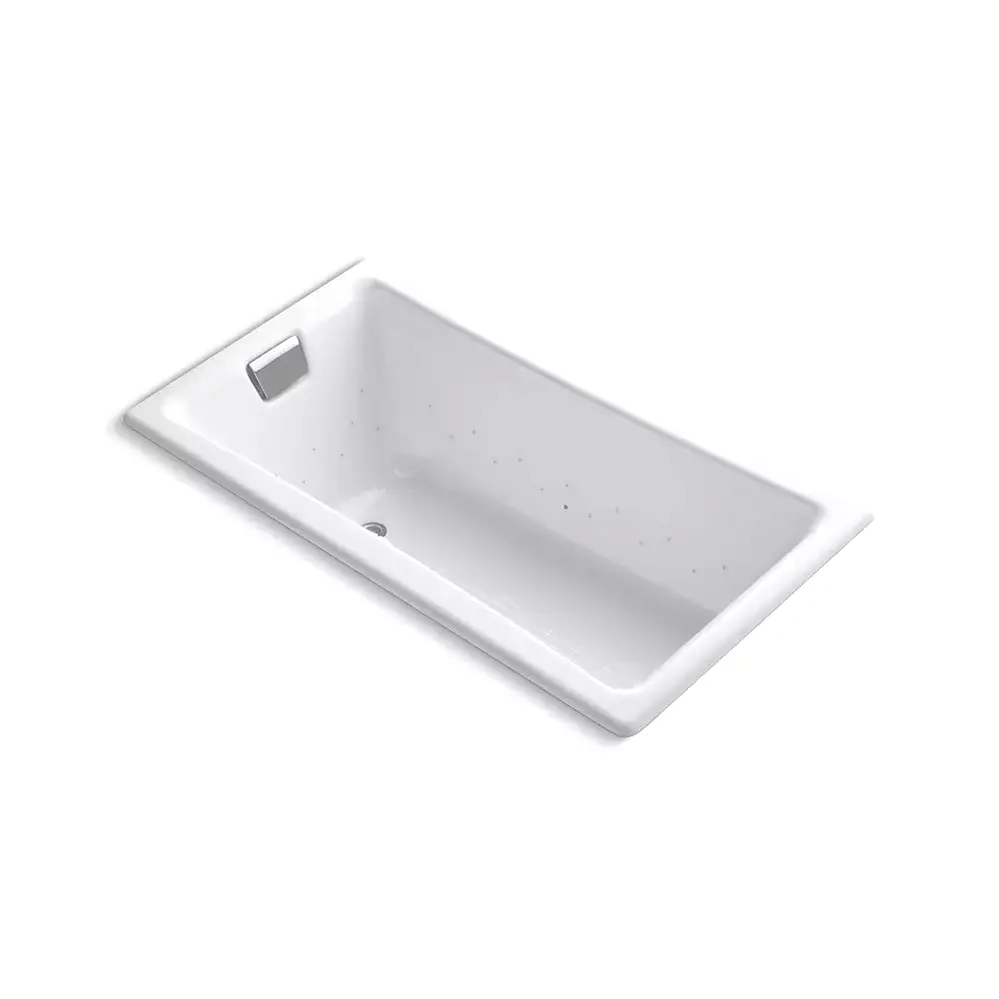 Kohler 852-GH0-0 Tea-For-Two 60" x 32" Drop-in Heated Air Bath White