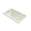 Kohler 856-GH96-96 Tea-For-Two 66" x 36" Drop-in Heated Air Bath Biscuit