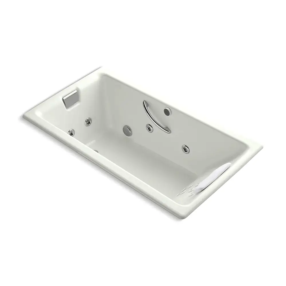 Kohler 856-M-NY Tea-For-Two 66" x 36" Drop-in Whirlpool Bath Dune