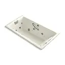 Kohler 856-V-96 Tea-For-Two 66" x 36" Drop-in Effervescence Whirlpool Bath Biscuit