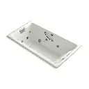 Kohler 856-V-NY Tea-For-Two 66" x 36" Drop-in Effervescence Whirlpool Bath Dune