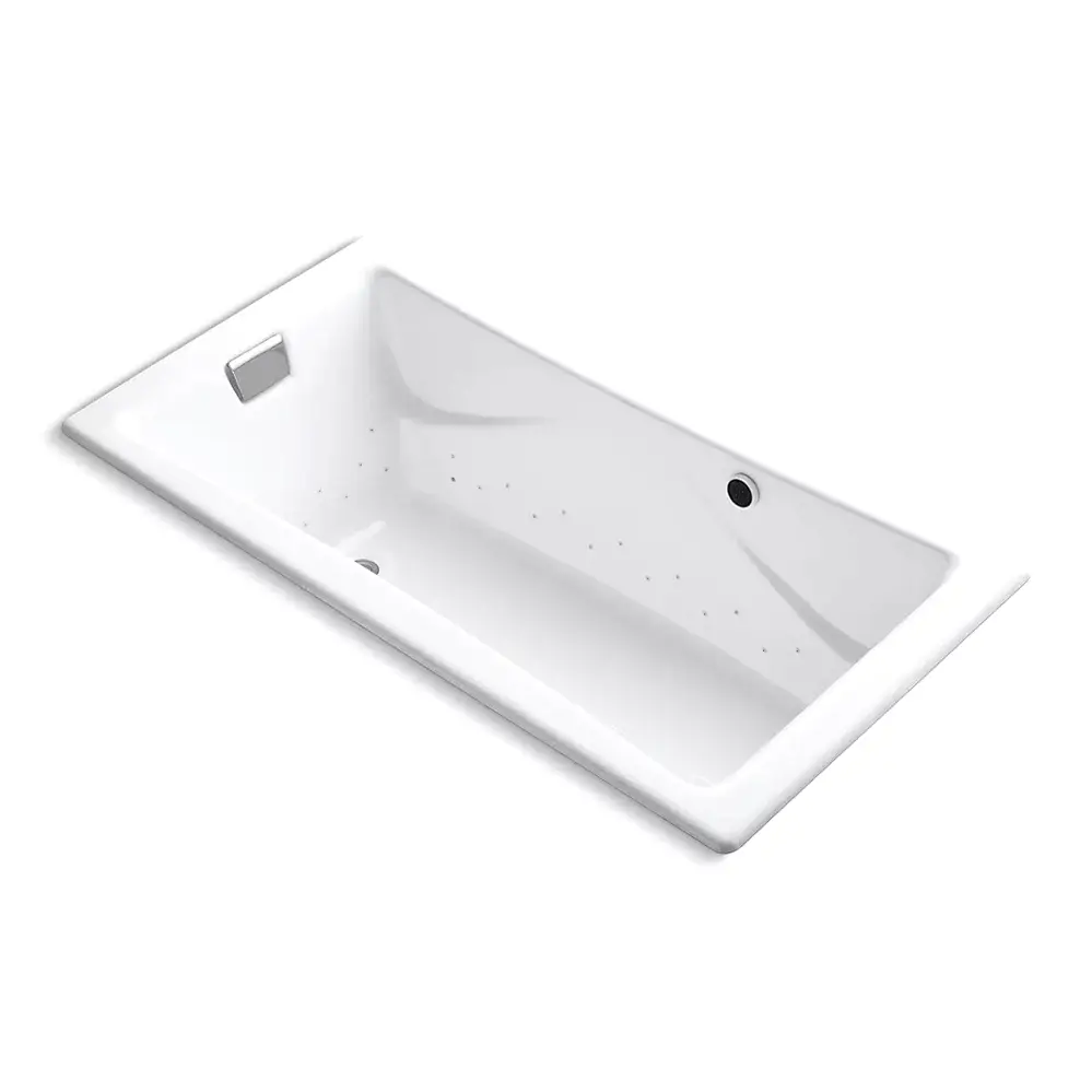 Kohler 865-GH0-0 Tea-For-Two 71-3/4" x 36" Drop-in Heated Air Bath White