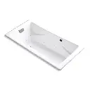 Kohler 865-GH0-0 Tea-For-Two 71-3/4" x 36" Drop-in Heated Air Bath White