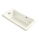 Kohler 865-GH96-96 Tea-For-Two 71-3/4" x 36" Drop-in Heated Air Bath Biscuit
