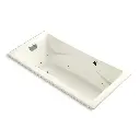 Kohler 865-GHCP-96 Tea-For-Two 71-3/4" x 36" Drop-in Heated Air Bath Biscuit