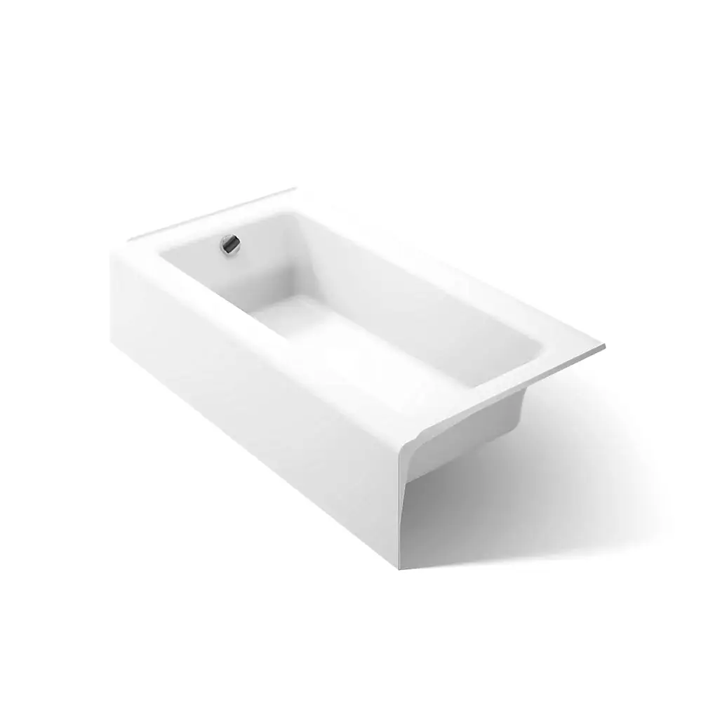 Kohler 875-0 Bellwether 60" x 32" Alcove Bath Left Drain White