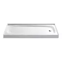 Kohler 9054-0 Salient 60" x 30" Alcove Shower Base Right Drain White