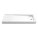 Kohler 9164-0 Bellwether 60" x 32" Alcove Shower Base Right Drain White