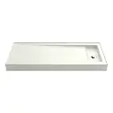 Kohler 9164-NY Bellwether 60" x 32" Alcove Shower Base Right Drain Dune