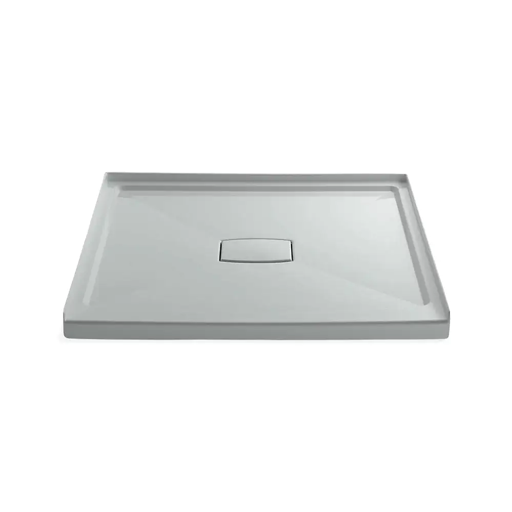 Kohler 9394-95 Archer 48" x 48" Alcove Shower Base Ice Grey