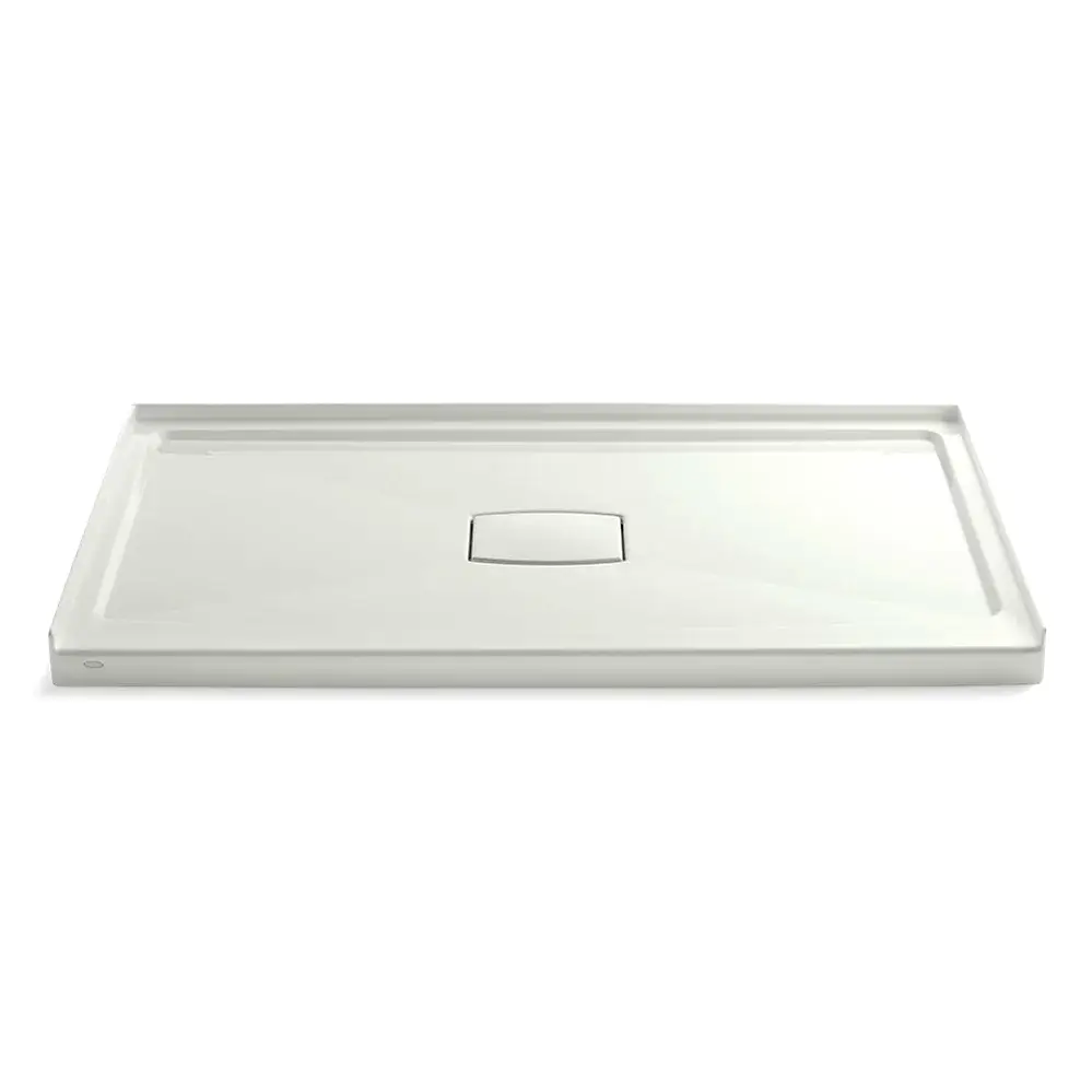 Kohler 9479-NY Archer 60" x 36" Alcove Shower Base Center Drain Dune