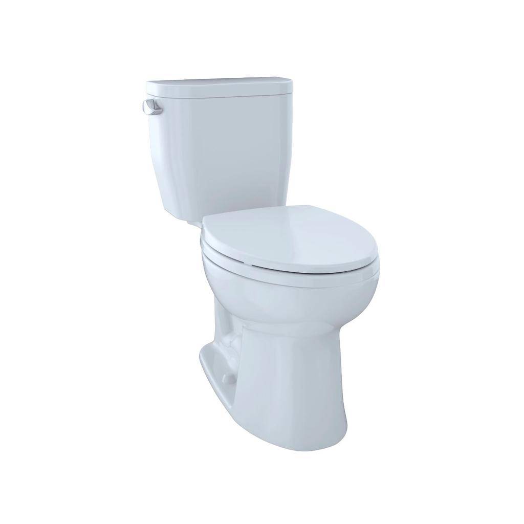 TOTO CST244EFR Entrada Close Coupled Elongated Toilet Cotton Right Hand