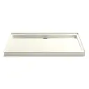Kohler 9928-96 Groove 60" x 36" Alcove Shower Base Biscuit