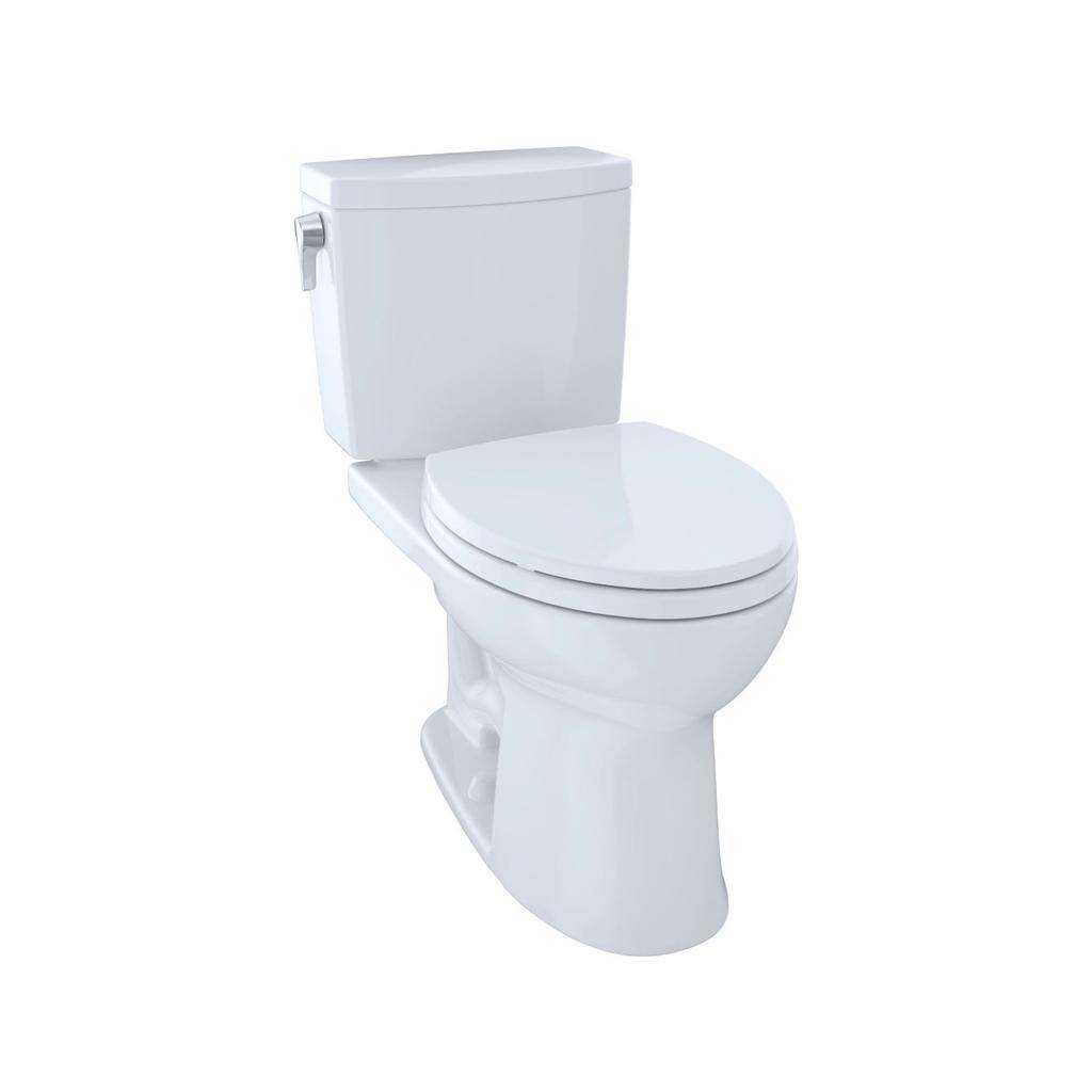 TOTO CST454CUFRG Drake II 1G Two Piece Elongated Toilet White Right Hand