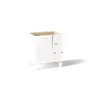 Kohler 99530-LGR-1WA Poplin 30" Bathroom Vanity Cabinet Linen White