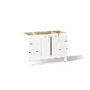 Kohler 99535-LG-1WA Poplin 48" Bathroom Vanity Cabinet Linen White