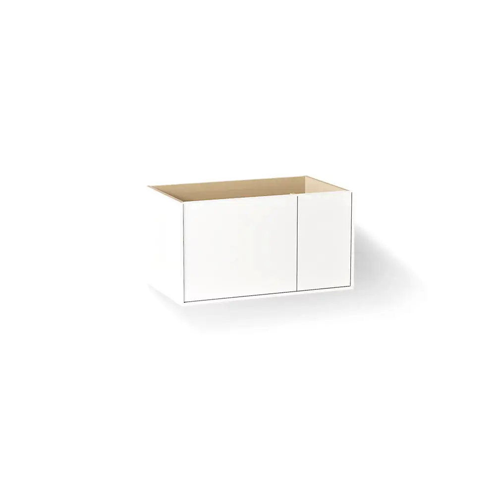 Kohler 99543-R-1WA Jute 36" Wall Hung Bathroom Vanity Cabinet Linen White