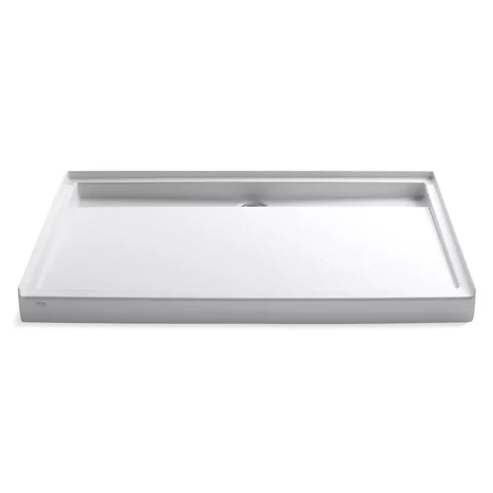 Kohler 9996-0 Groove 60" x 42" Alcove Shower Base White