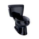 &lt;&lt; TOTO CST744SLDB Drake Two Piece Elongated Toilet Bot Down Lid Insulated Tank Ebony