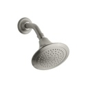 Kohler 10282-AK-BN Forte 2.5 Gpm Single-Function Wall-Mount Showerhead With Katalyst Air-Induction Spray