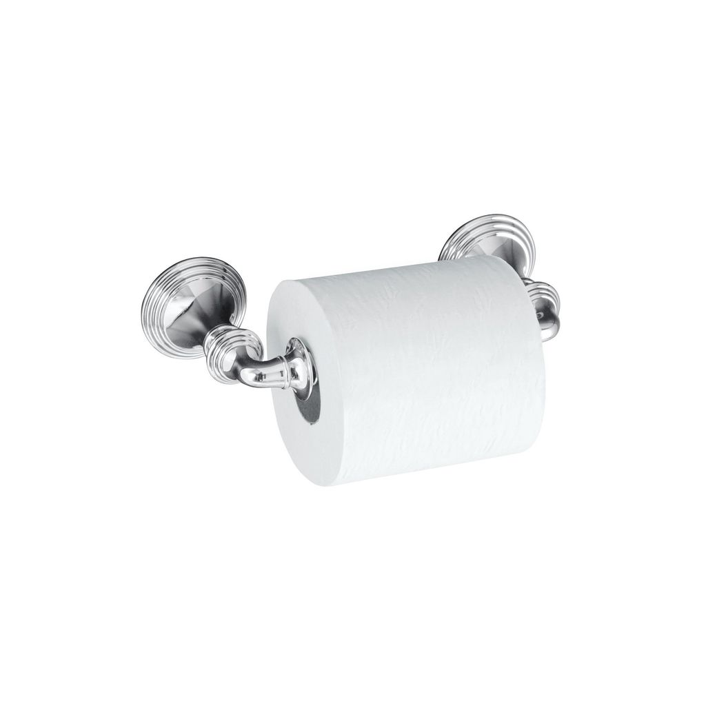 Kohler 10554-CP Devonshire Toilet Tissue Holder Double Post
