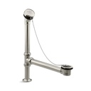 Kohler 106-BN Antique Bath Drain and Rubber Stopper Vibrant Brushed Nickel
