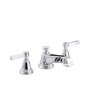 Kohler 13132-4A-CP Pinstripe Pure Widespread Lavatory Faucet With Lever Handles