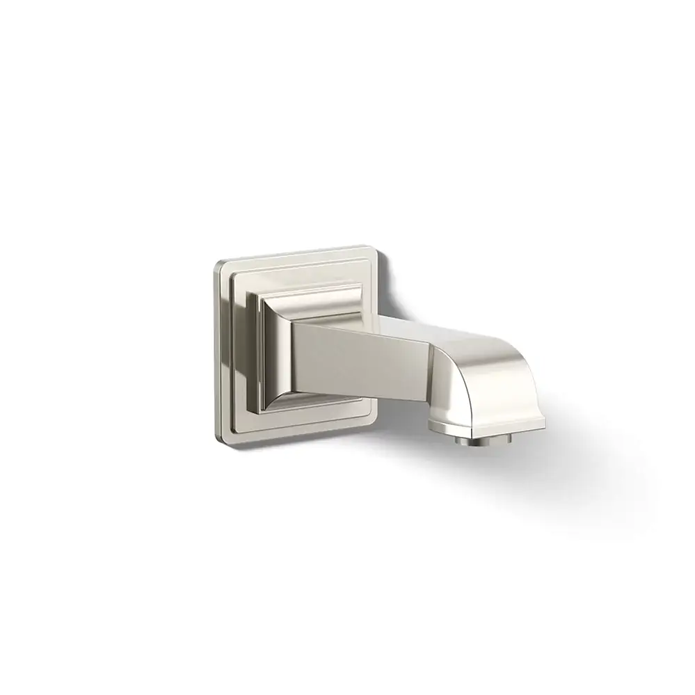 Kohler 13139-A-SN Pinstripe Pure Wall Mount Bath Spout Vibrant Polished Nickel