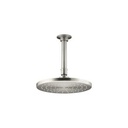 Kohler 13688-BN Contemporary Round 8 Rainhead With Katalyst Air-Induction Spray 2.5 GPM 
