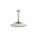 Kohler 13688-SN Contemporary Round 8 Rainhead With Katalyst Air-Induction Spray 2.5 GPM 